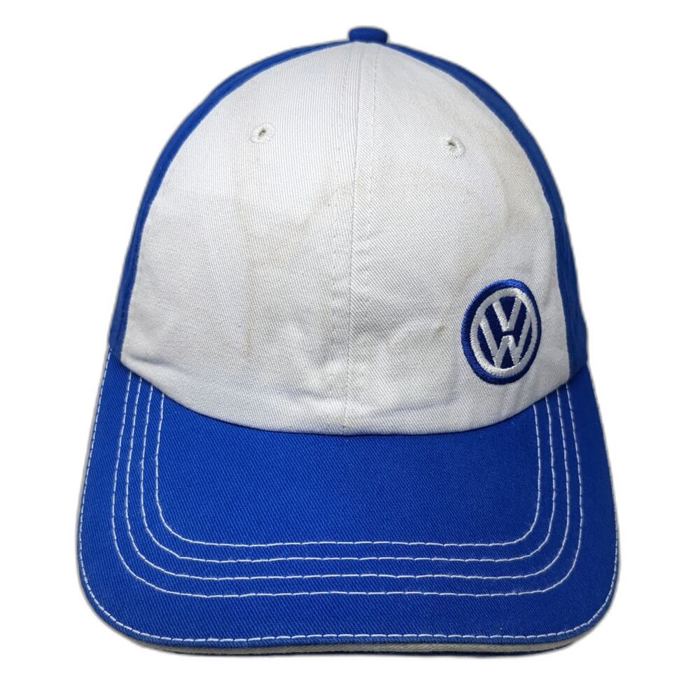 DriverGear Baseball Cap Blue One Size Volkswagen Logo Twin Falls Strapback Hat